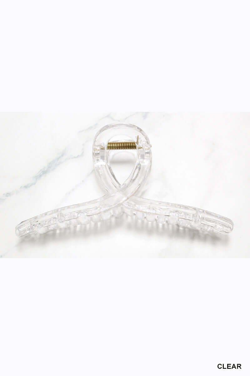 Twist Hair Claw Clip - 5 inch Lavender Hills Beauty