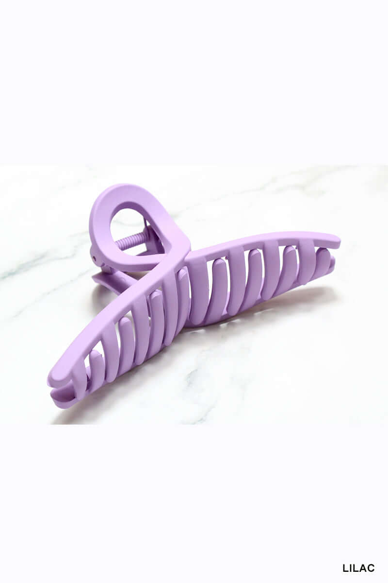 Twist Hair Claw Clip - 5 inch Lavender Hills Beauty
