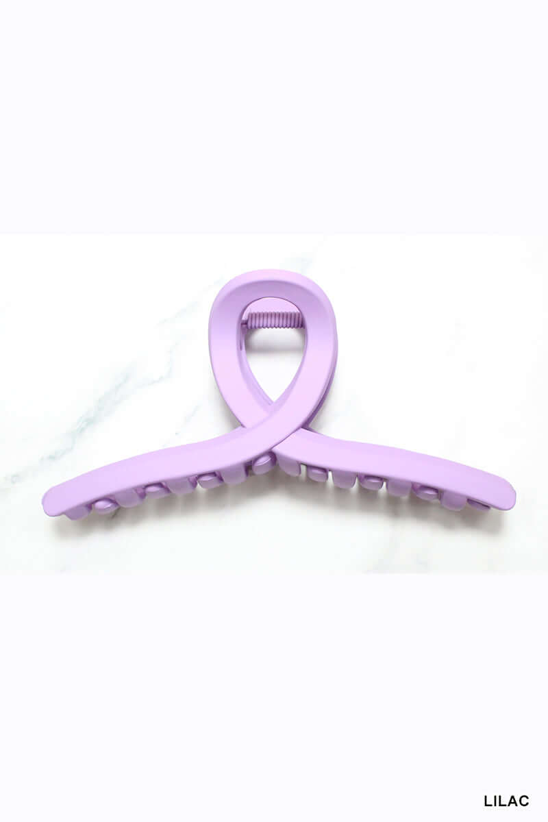 Twist Hair Claw Clip - 5 inch Lavender Hills Beauty
