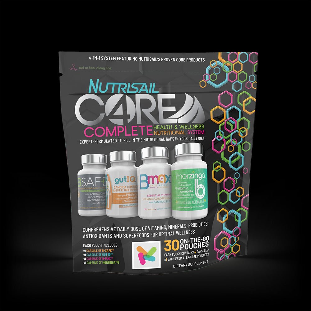Nutrisail CORE4 Complete Daily Wellness System – All - In - One 4 - in - 1 Supplements - Lavender Hills BeautyNutrisail