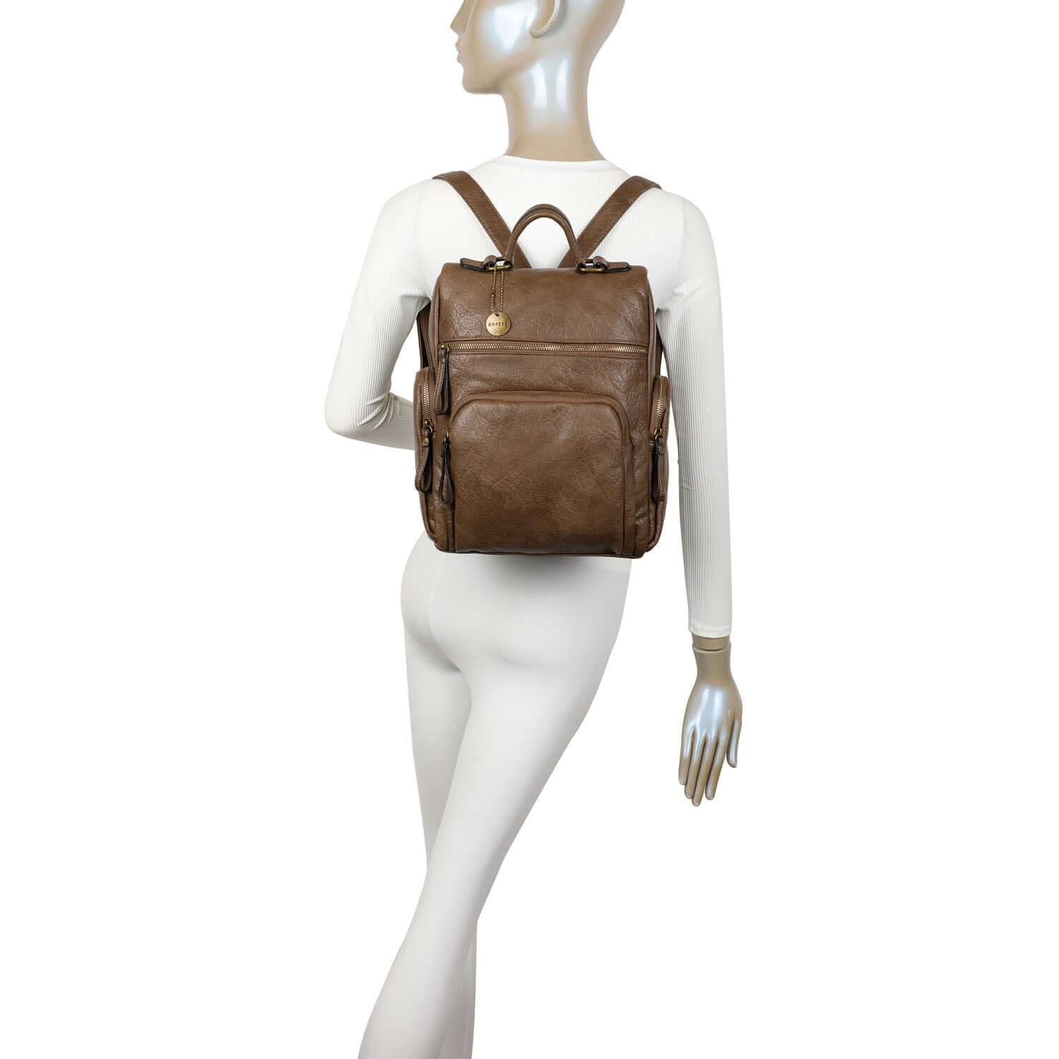Chase Backpack - Taupe Ampere Creations
