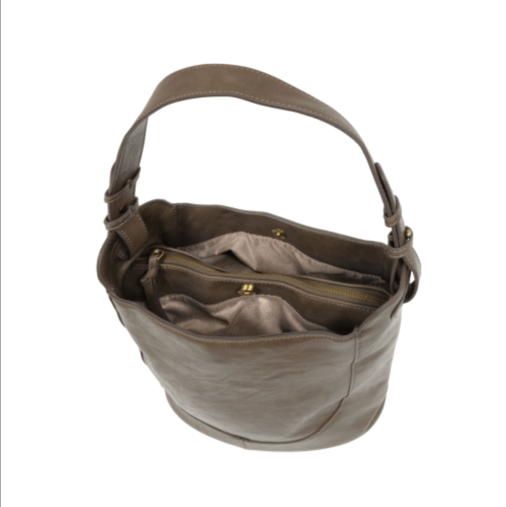 Adele Large Bucket Bag Purse Handbag - Lavender Hills BeautyJoy SusanL8135-94