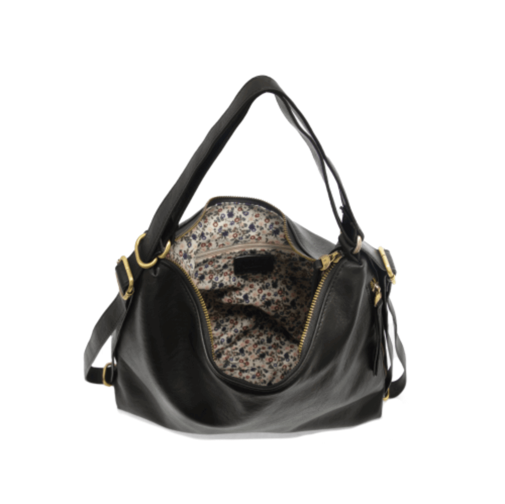 Duo Carryall Convertible Backpack Hobo Purse - Lavender Hills BeautyJoy SusanL8195 - 38