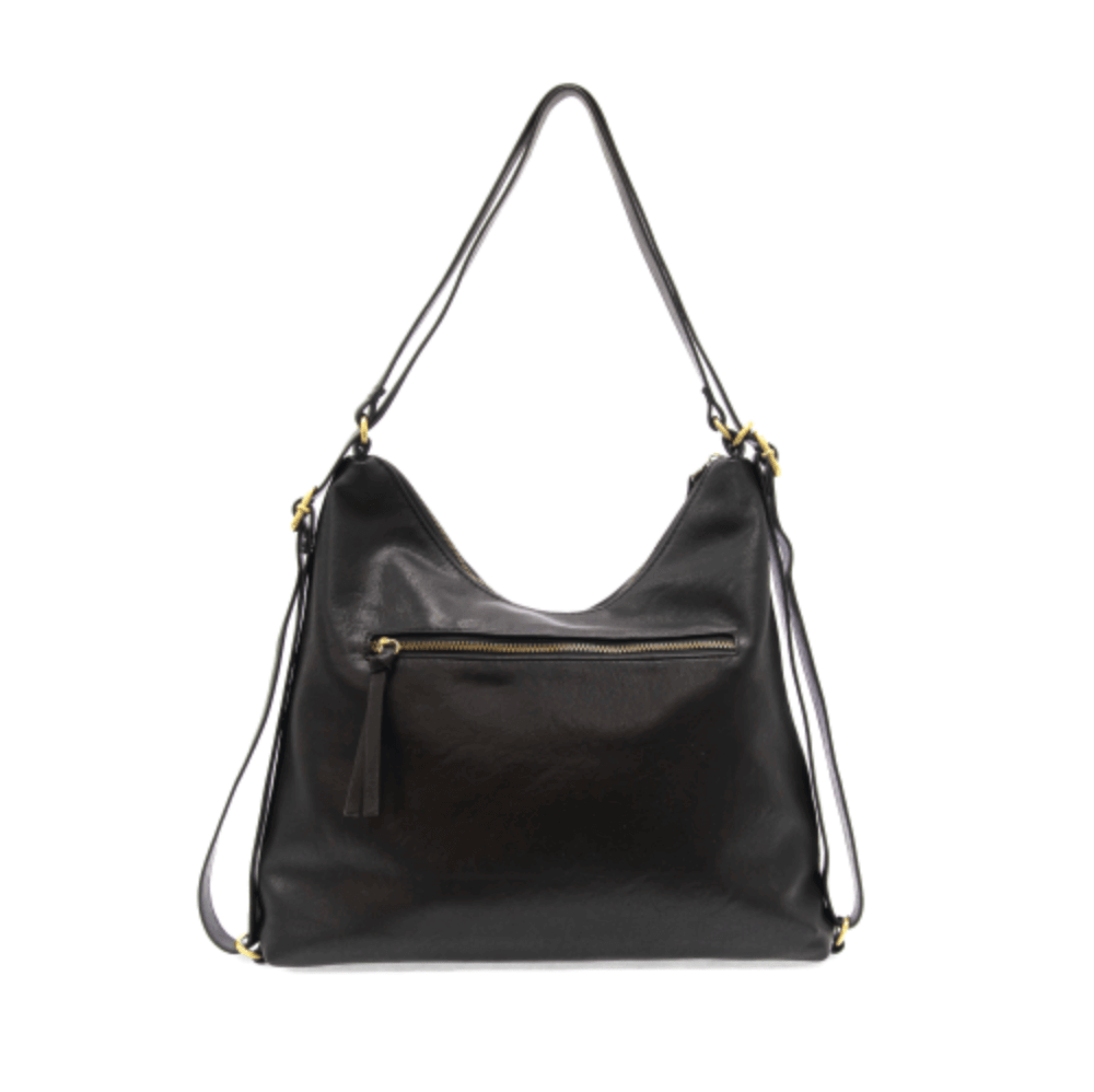 Duo Carryall Convertible Backpack Hobo Purse - Lavender Hills BeautyJoy SusanL8195 - 38