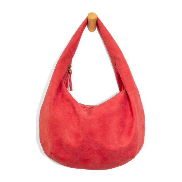 Bianca Soft Crescent Shoulder Bag Purse Handbag - Lavender Hills BeautyJoy SusanL8204 - 05