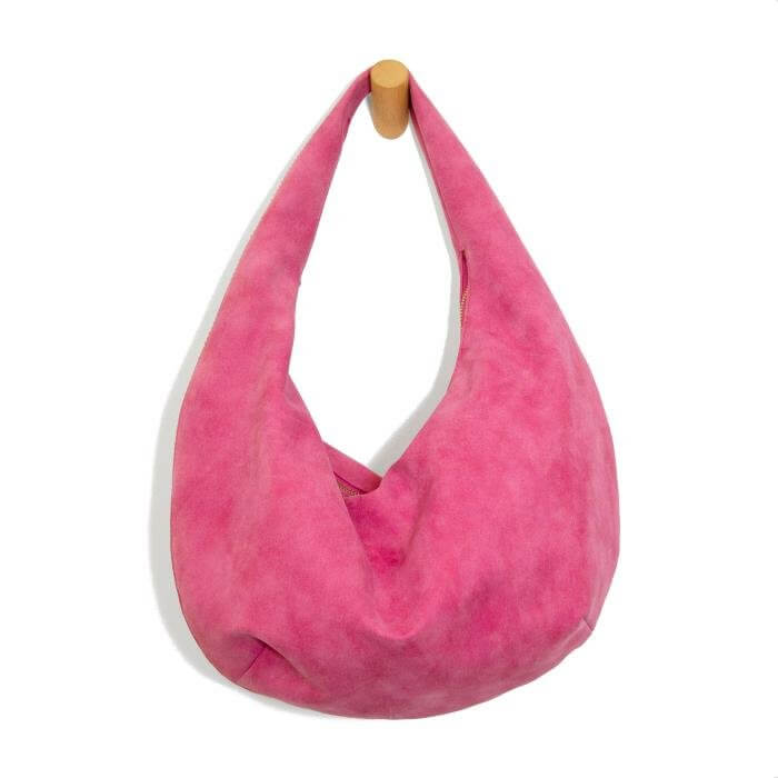 Bianca Soft Crescent Shoulder Bag Purse Handbag - Lavender Hills BeautyJoy SusanL8204 - 12