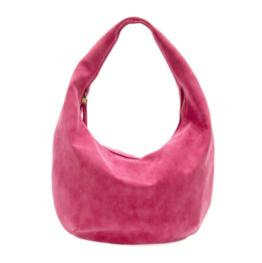 Bianca Soft Crescent Shoulder Bag Purse Handbag - Lavender Hills BeautyJoy SusanL8204 - 12