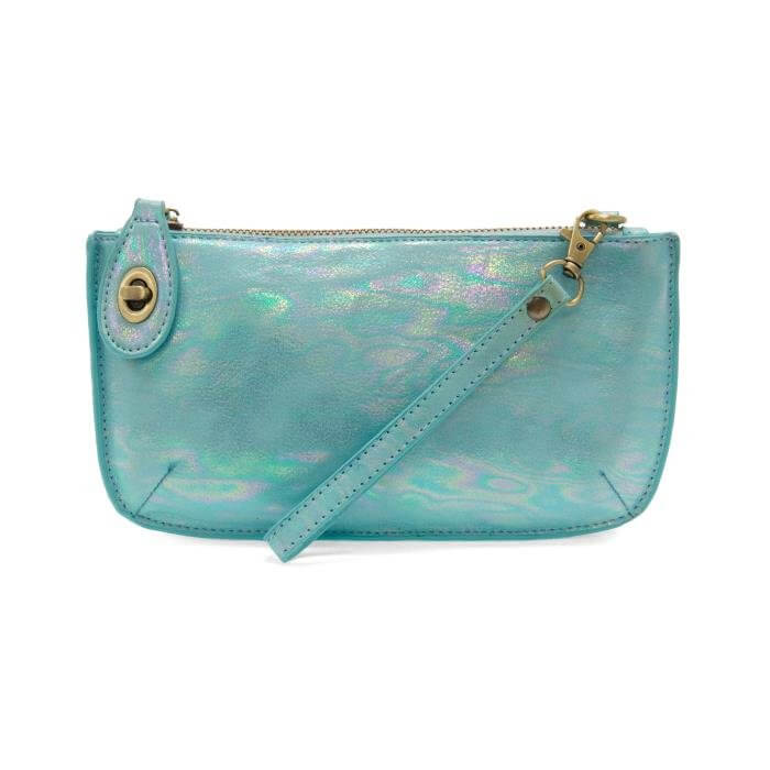 Holographic Mini Wristlet Crossbody Purse Clutch - Lavender Hills BeautyJoy SusanL8228 - 11
