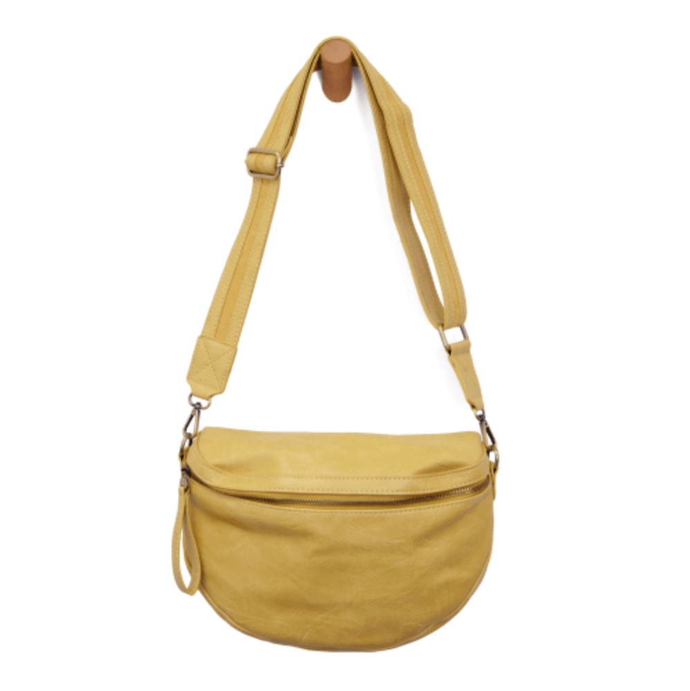 Laura Contrast Strap Sling Belt Bag - Lavender Hills BeautyJoy SusanL8242 - 016