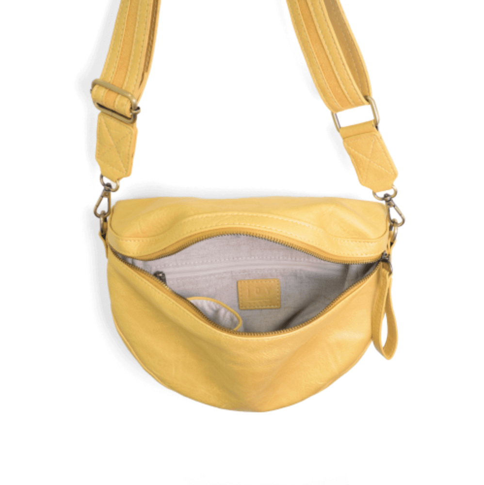 Laura Contrast Strap Sling Belt Bag - Lavender Hills BeautyJoy SusanL8242 - 016