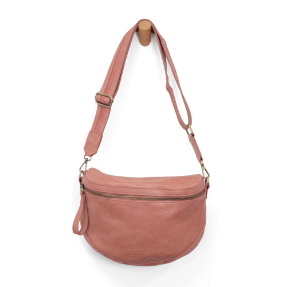 Laura Contrast Strap Sling Belt Bag - Lavender Hills BeautyJoy SusanL8242 - 47