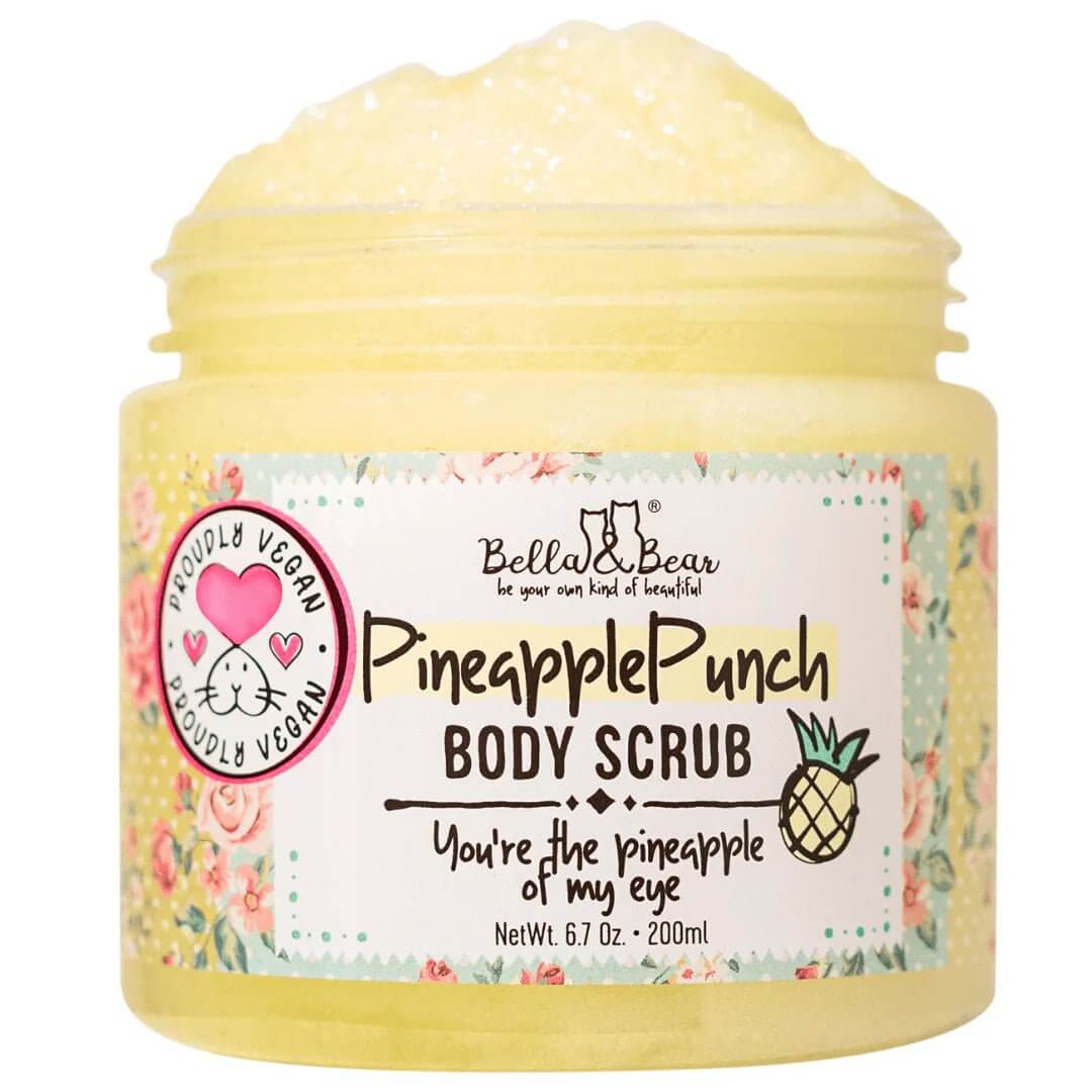 Bella & Bear Pineapple Punch Body Scrub Exfoliator - Lavender Hills BeautyBella & BearLD22SCB200P