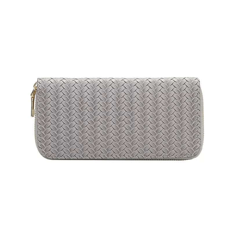 Evie Textured Zip Wallet - Lavender Hills BeautyLavender Hills Beauty Studio