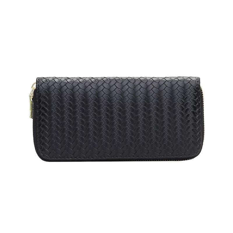 Evie Textured Zip Wallet - Lavender Hills BeautyLavender Hills Beauty Studio
