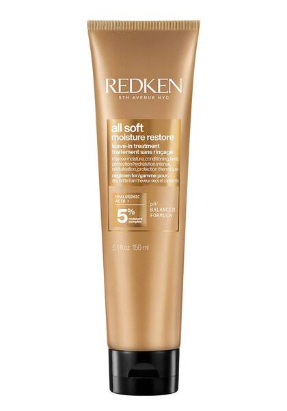 Redken All Soft Moisture Restore Leave-In Treatment with Hyaluronic Acid Redken