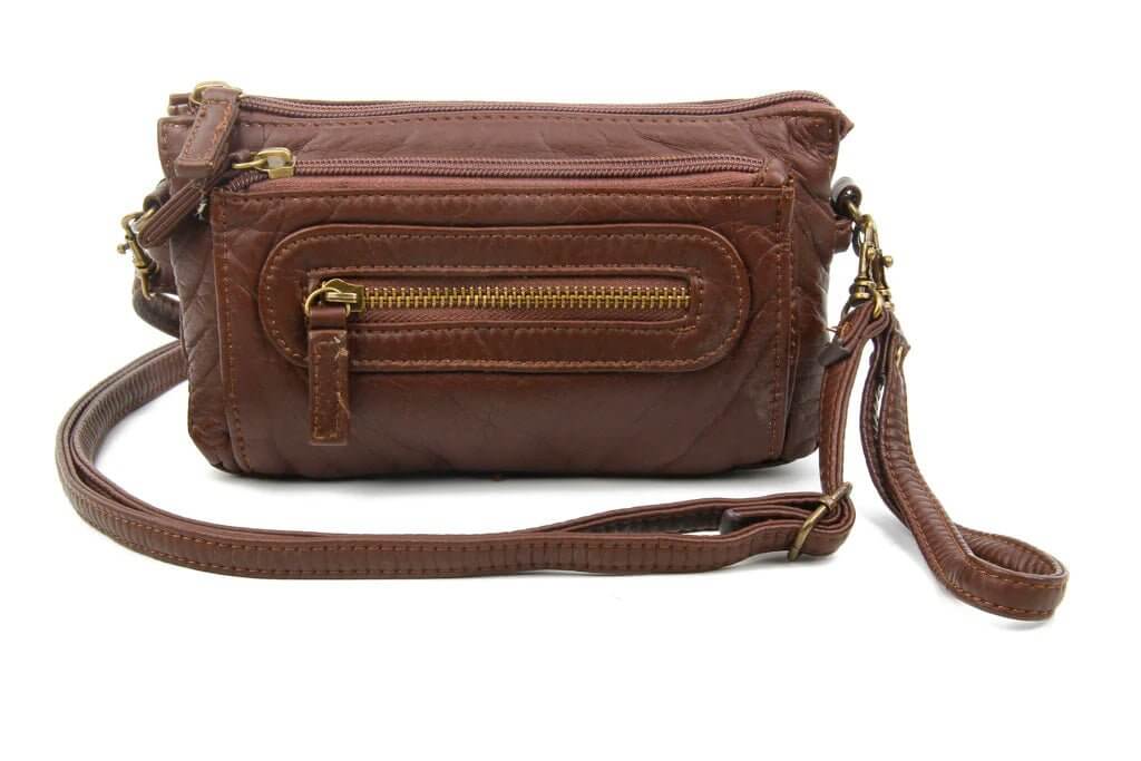 Anita Three Way Crossbody Wristlet Purse - Lavender Hills BeautyAmpere Creations9412B-CBN