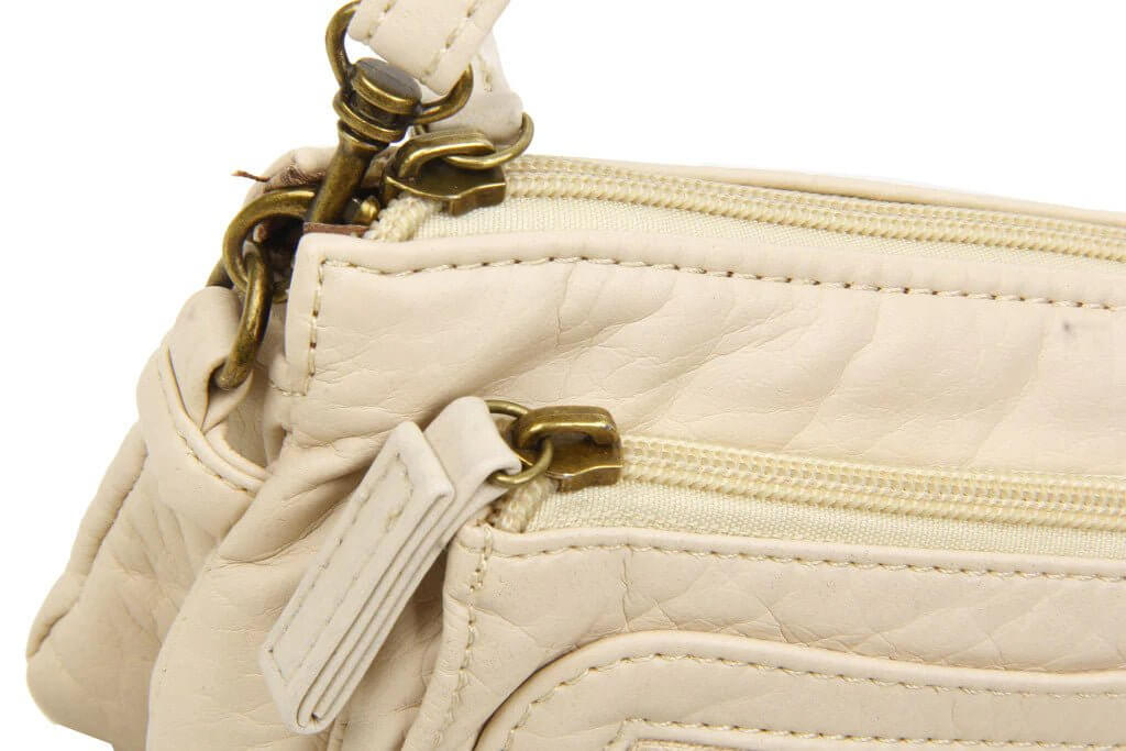 Anita Three Way Crossbody Wristlet Purse - Lavender Hills BeautyAmpere Creations9412B-TAUPE