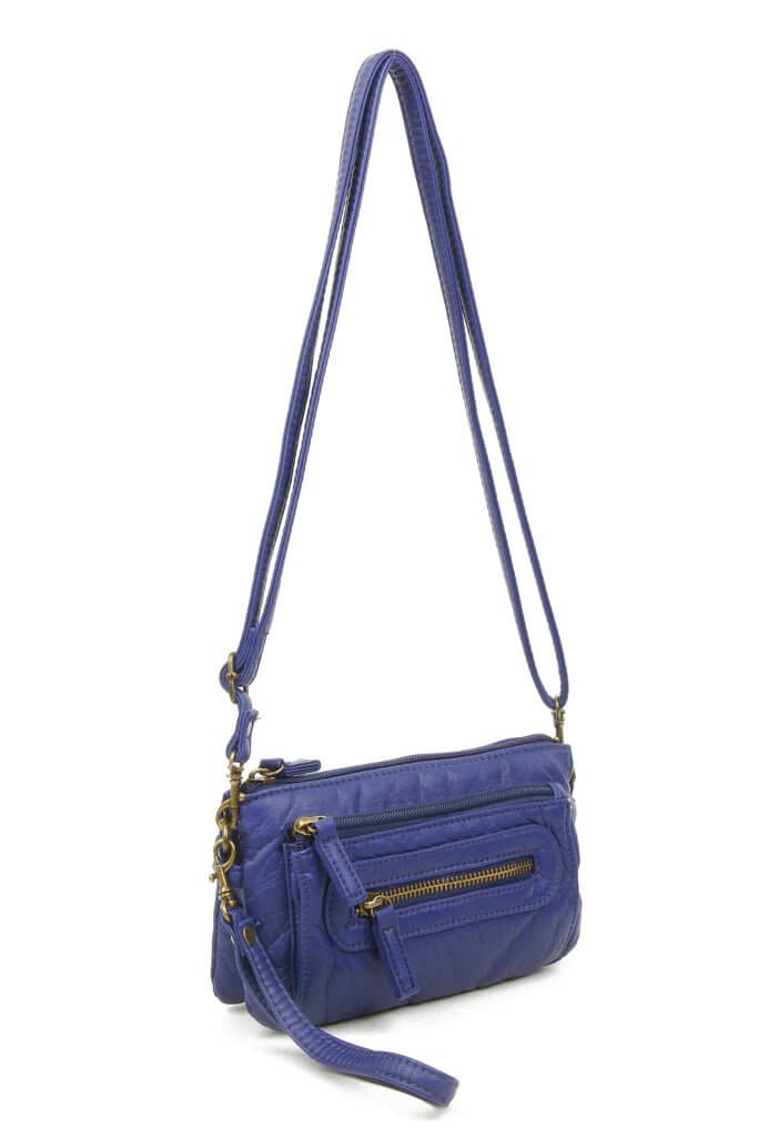 Anita Three Way Crossbody Wristlet Purse - Lavender Hills BeautyAmpere Creations9412B-NBL