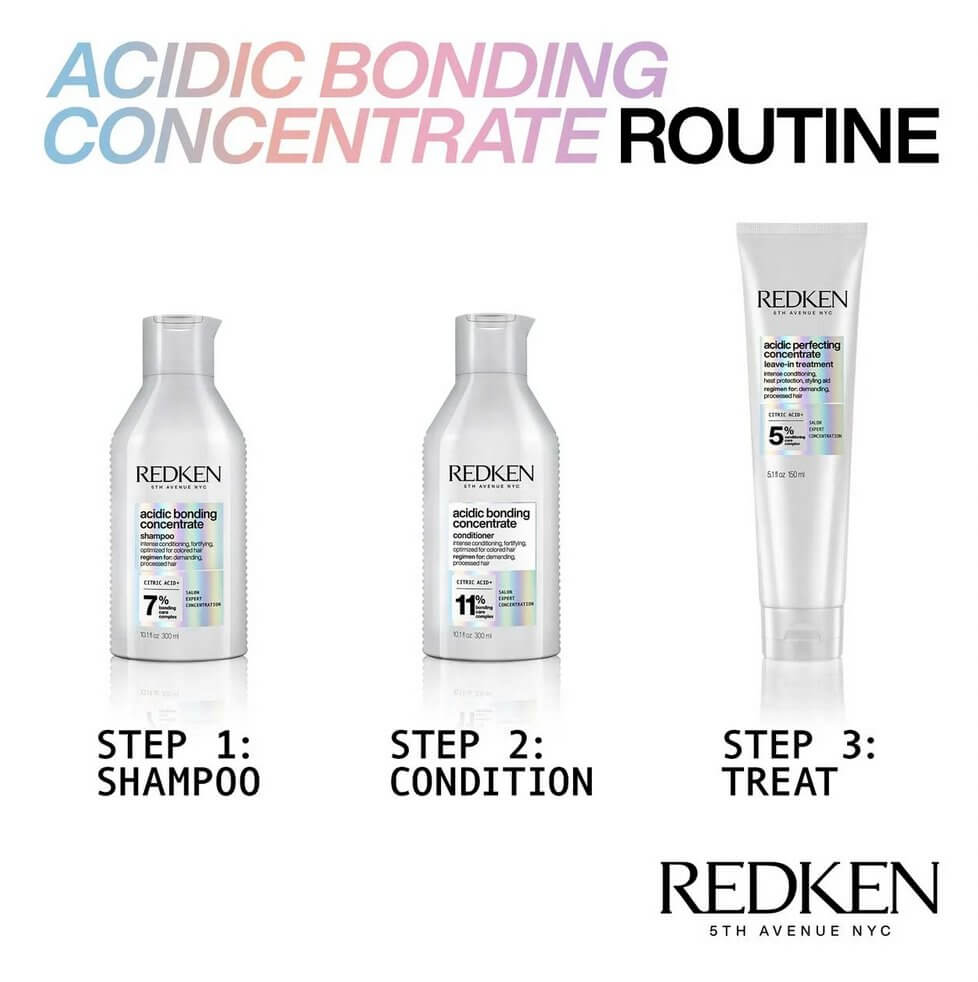 Acidic Bonding Concentrate Sulfate Free Shampoo for Damaged Hair | Redken - Lavender Hills BeautyRedkenP2032400