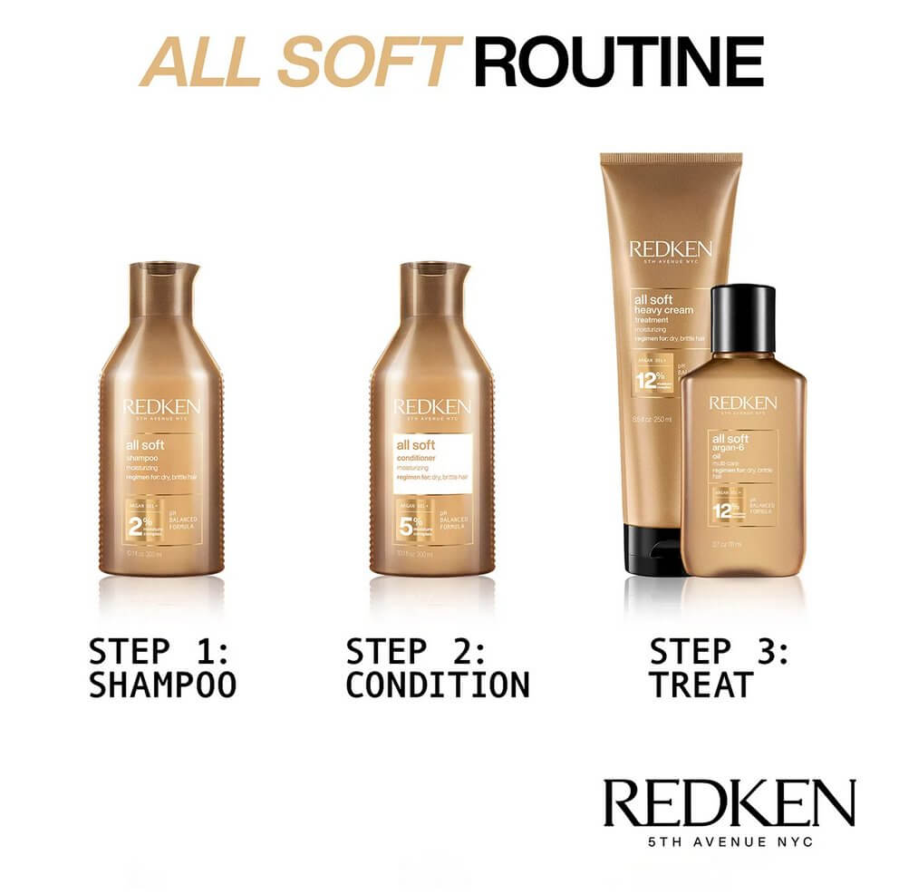 All Soft Argan Oil Shampoo | Redken - Lavender Hills BeautyRedkenP1996800
