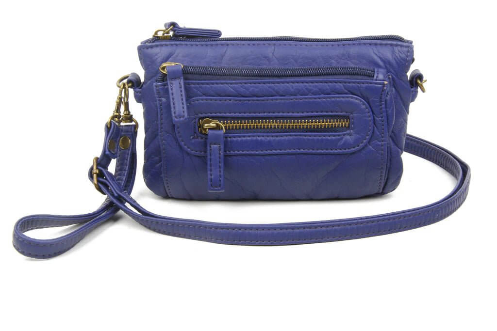 Anita Three Way Crossbody Wristlet Purse - Lavender Hills BeautyAmpere Creations9412B-NBL