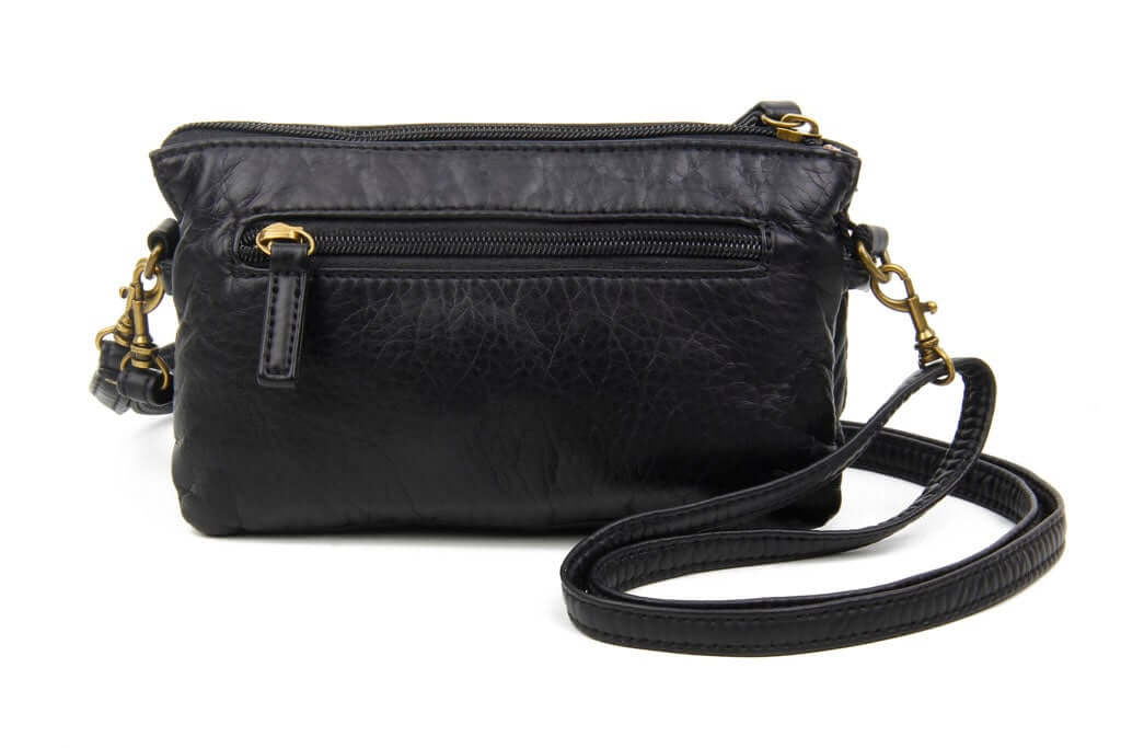 Anita Three Way Crossbody Wristlet Purse Ampere Creations