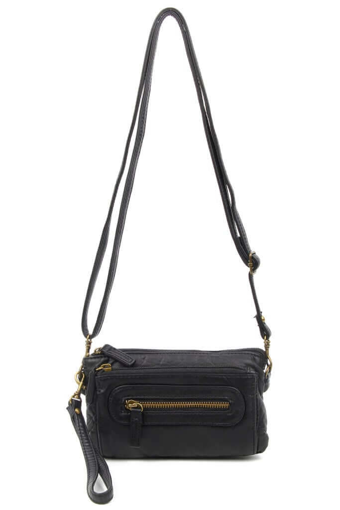 Anita Three Way Crossbody Wristlet Purse Ampere Creations
