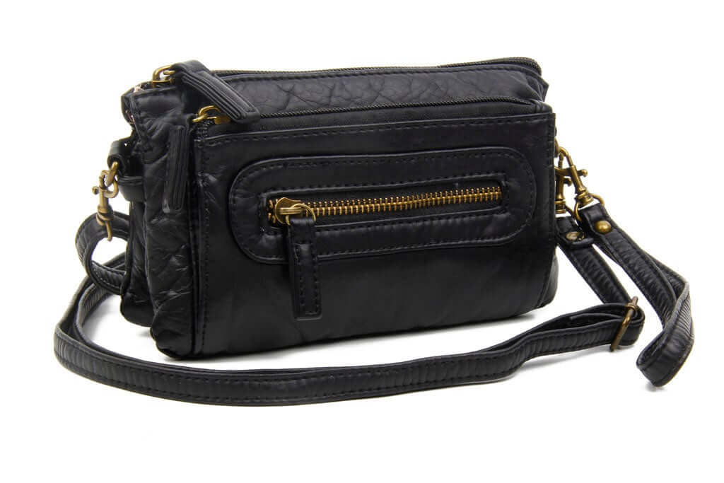 Anita Three Way Crossbody Wristlet Purse Ampere Creations