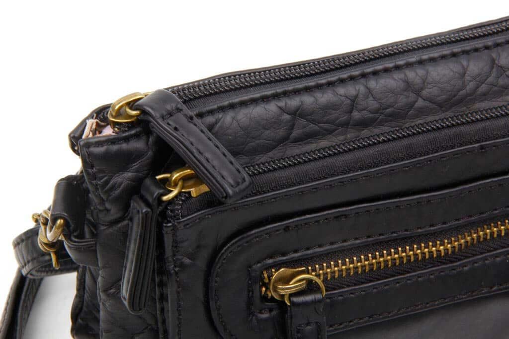 Anita Three Way Crossbody Wristlet Purse Ampere Creations