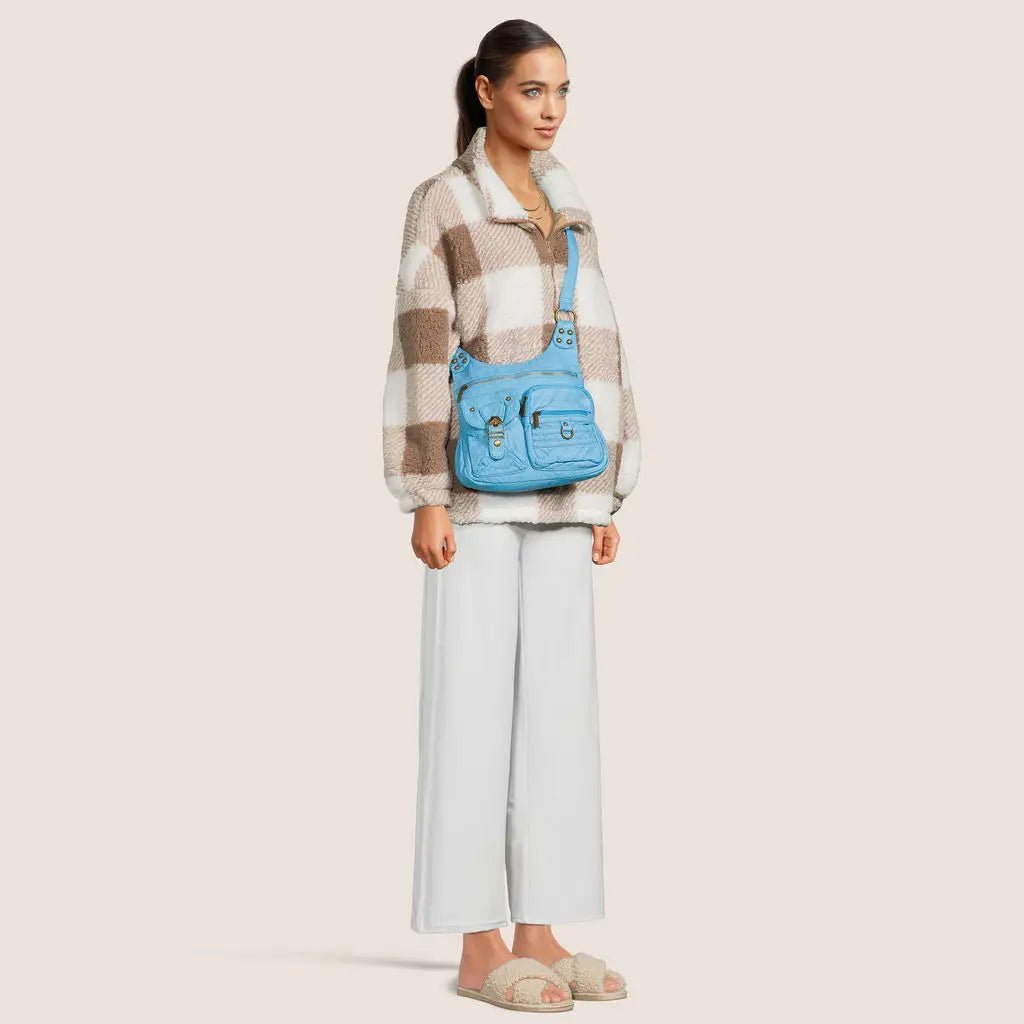 Aria Crossbody Purse - Lavender Hills BeautyAmpere Creations