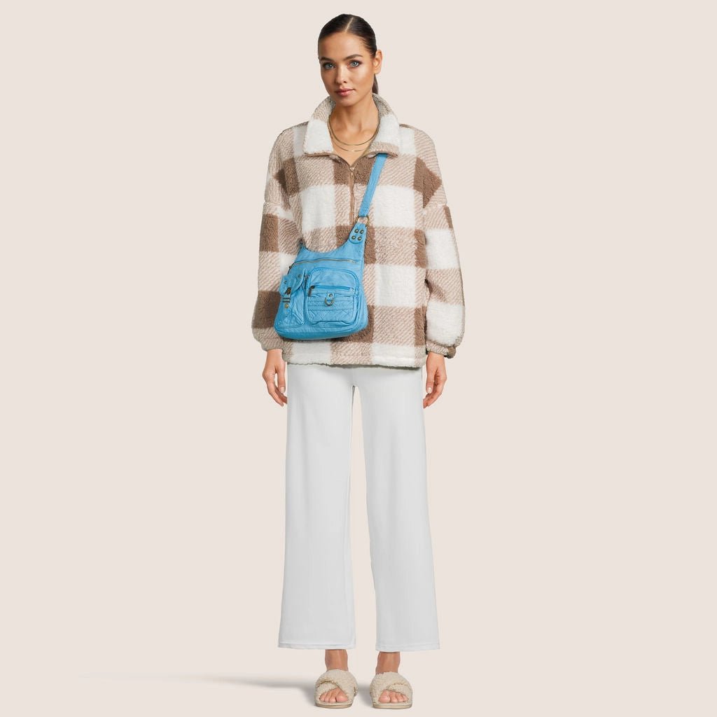 Aria Crossbody Purse - Lavender Hills BeautyAmpere Creations