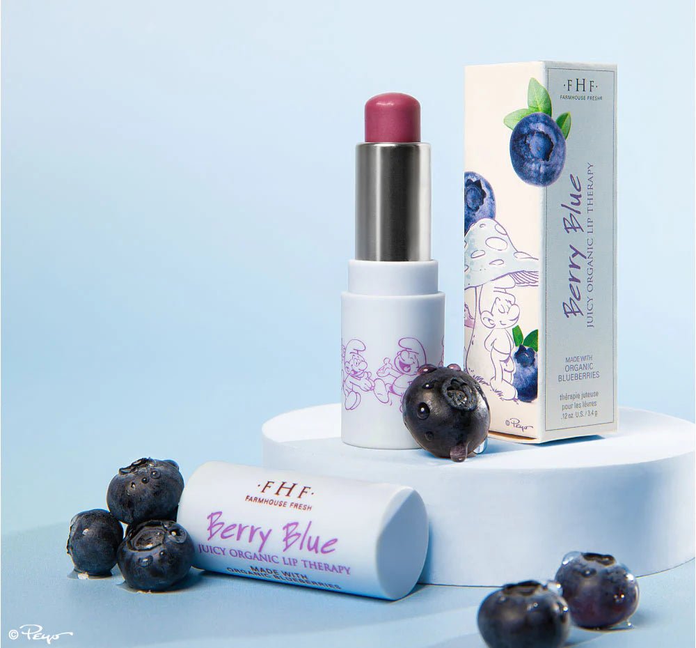 Berry Blue Juicy Organic Lip Therapy - Lavender Hills BeautyFarmhouse Fresh13813RT