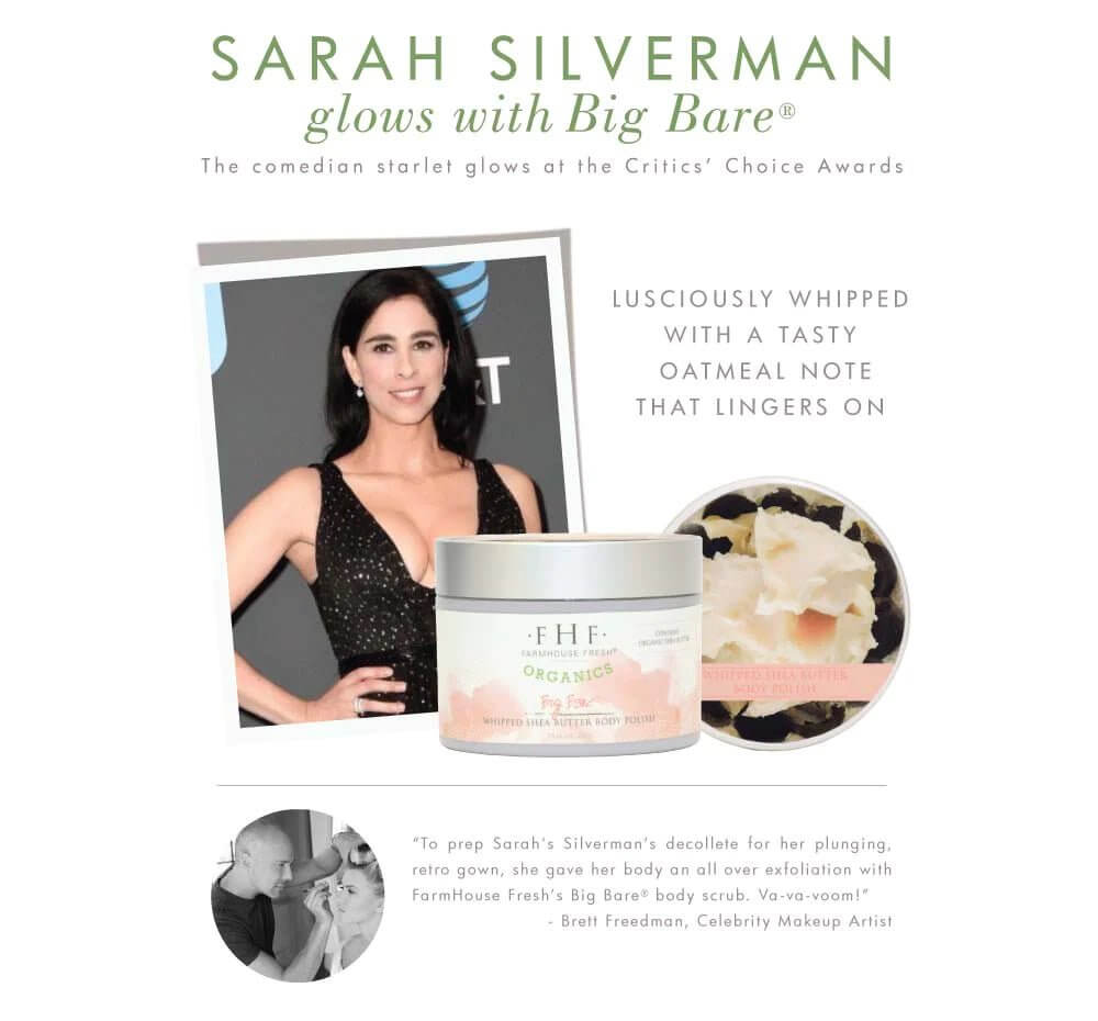 Big Bare® Organic Whipped Shea Butter Body Polish | FarmHouse Fresh - Lavender Hills BeautyFarmhouse Fresh0911RT