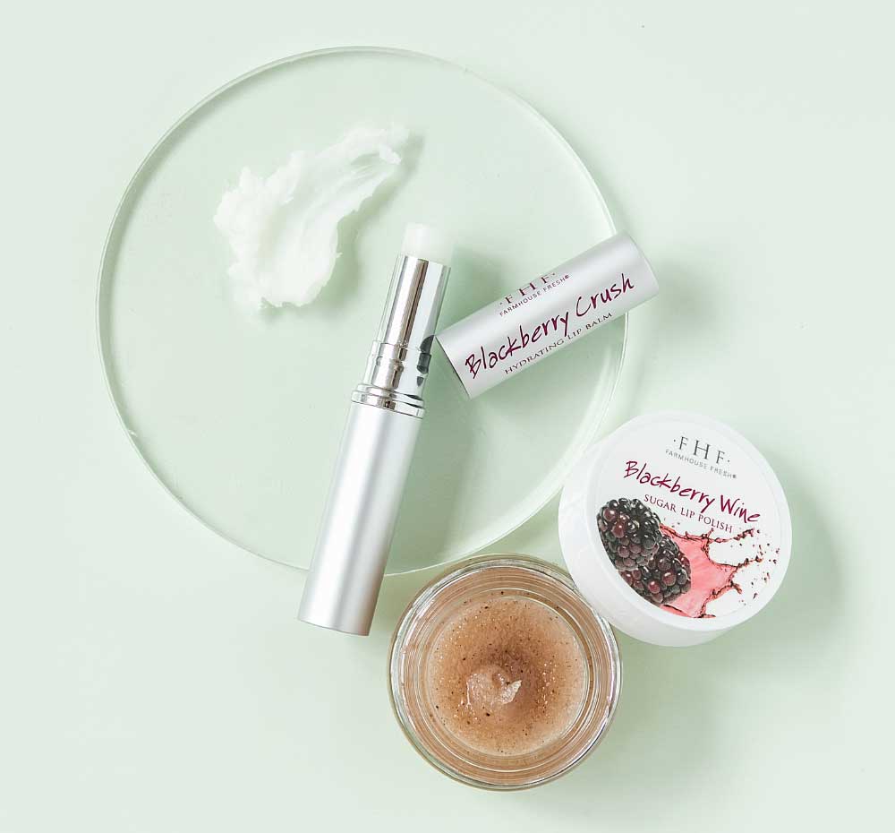 Blackberry Crush 2-Step Luscious Lip Kit - Lavender Hills BeautyFarmhouse Fresh13752RT