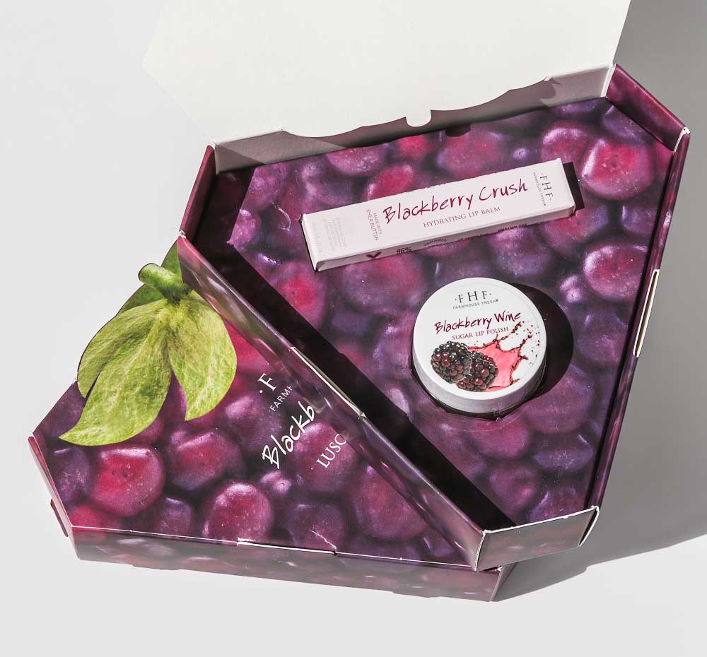 Blackberry Crush 2-Step Luscious Lip Kit - Lavender Hills BeautyFarmhouse Fresh13752RT