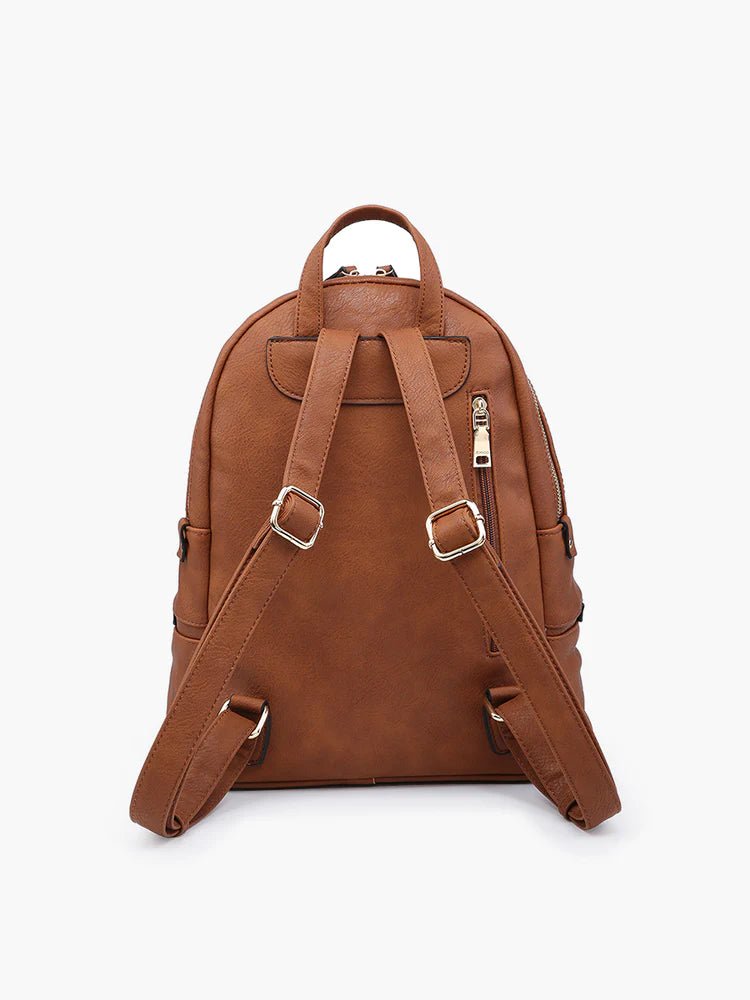 Blake Backpack - Slate | Vegan Leather - Lavender Hills BeautyJen & CoBP1761-SLT