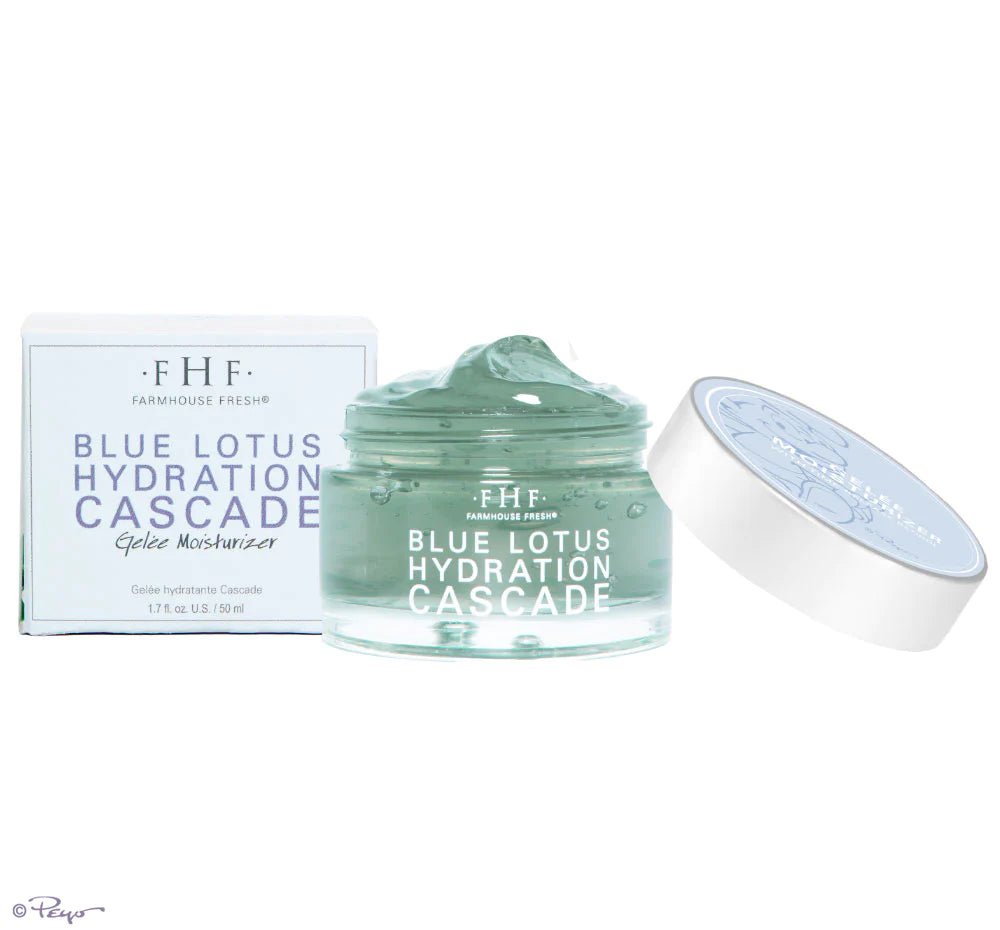 Blue Lotus Hydration Cascade Gelée Moisturizer - Lavender Hills BeautyFarmhouse Fresh13783RT