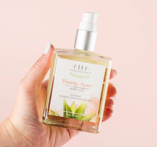 Blushing Agave® Organic Body Oil | FarmHouse Fresh - Lavender Hills BeautyFarmhouse Fresh0713RT