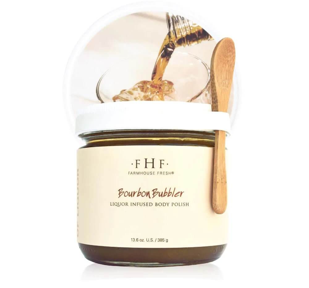 Bourbon Bubbler Liquor Infused Body Polish | FarmHouse Fresh - Lavender Hills BeautyFarmhouse Fresh0164RT