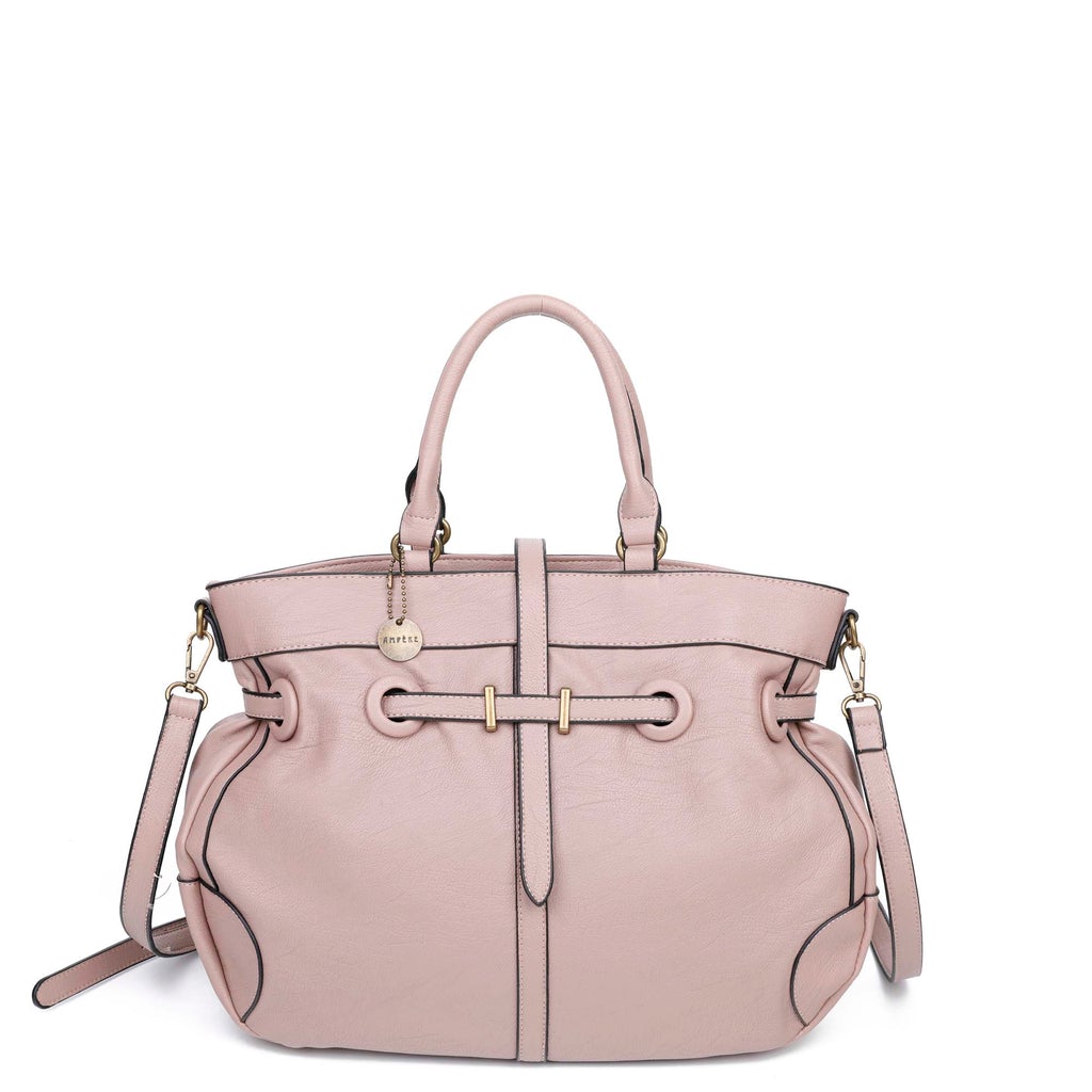 Brandi Satchel Handbag Nude