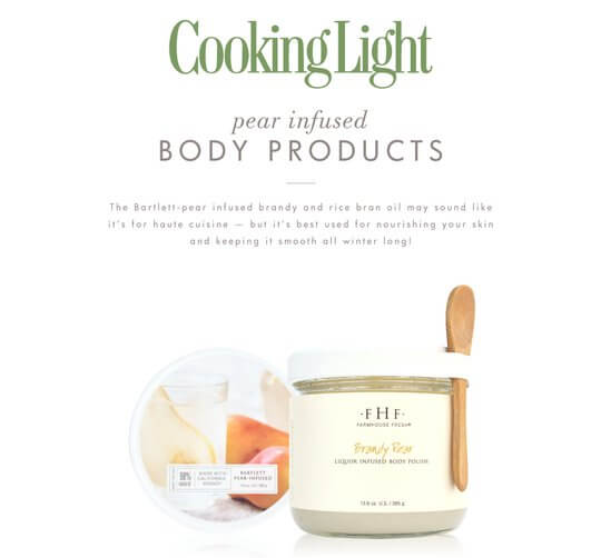 Brandy Pear Liquor Infused Body Polish - Lavender Hills BeautyFarmhouse Fresh