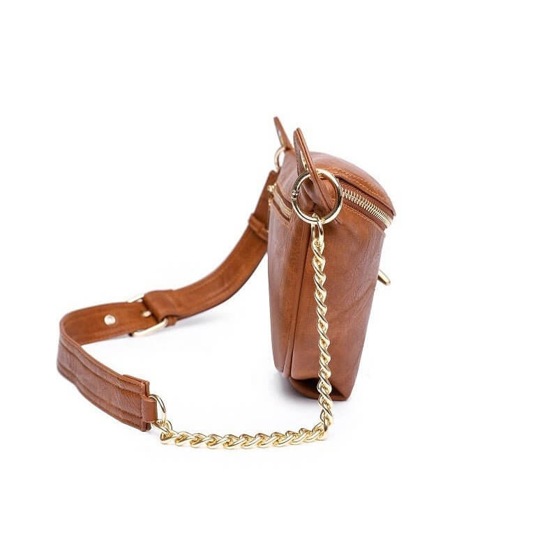 Bum Bag Crossbody Sling Belt Bag - Lavender Hills BeautyLavender Hills BeautyU-206-BLK