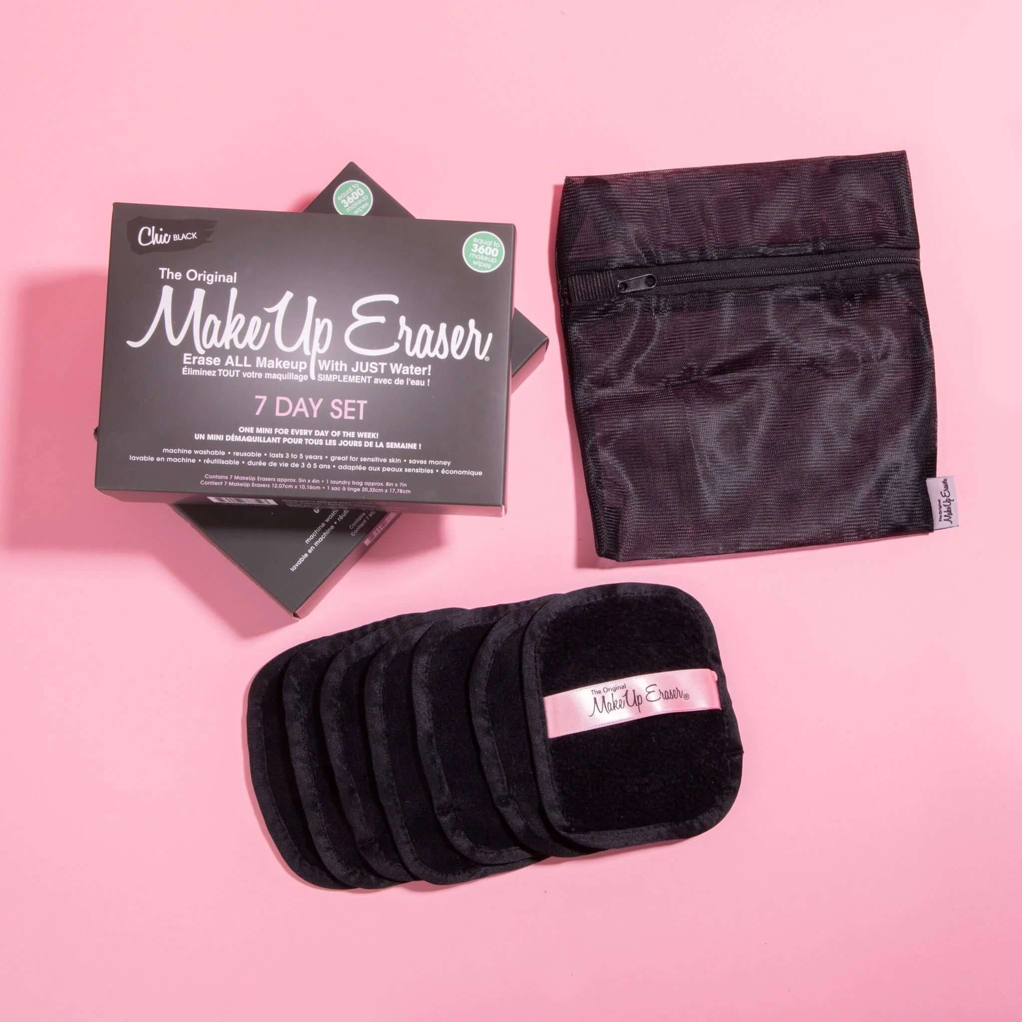 MakeUp Eraser Chic Black 7-Day Set Makeup Eraser