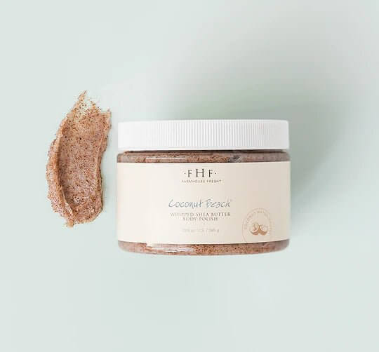 Coconut Beach® Whipped Shea Butter Body Polish | FarmHouse Fresh - Lavender Hills BeautyFarmhouse Fresh0652RT
