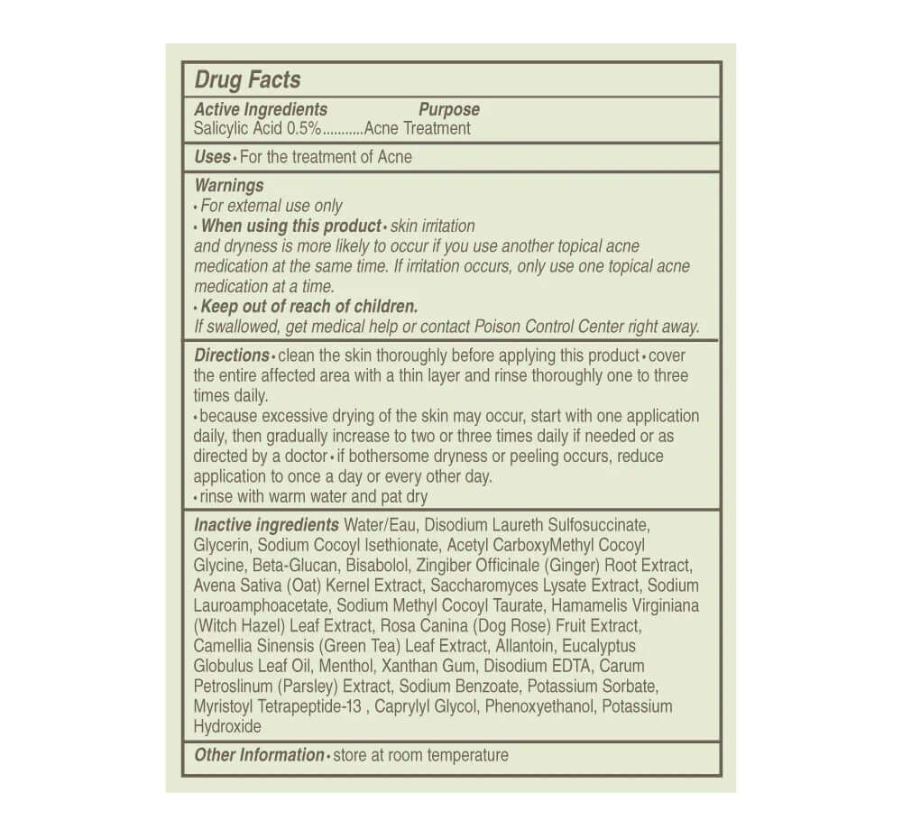 Crisp Start™ Salicylic Acid Acne Wash | FarmHouse Fresh - Lavender Hills BeautyFarmhouse Fresh13387RT