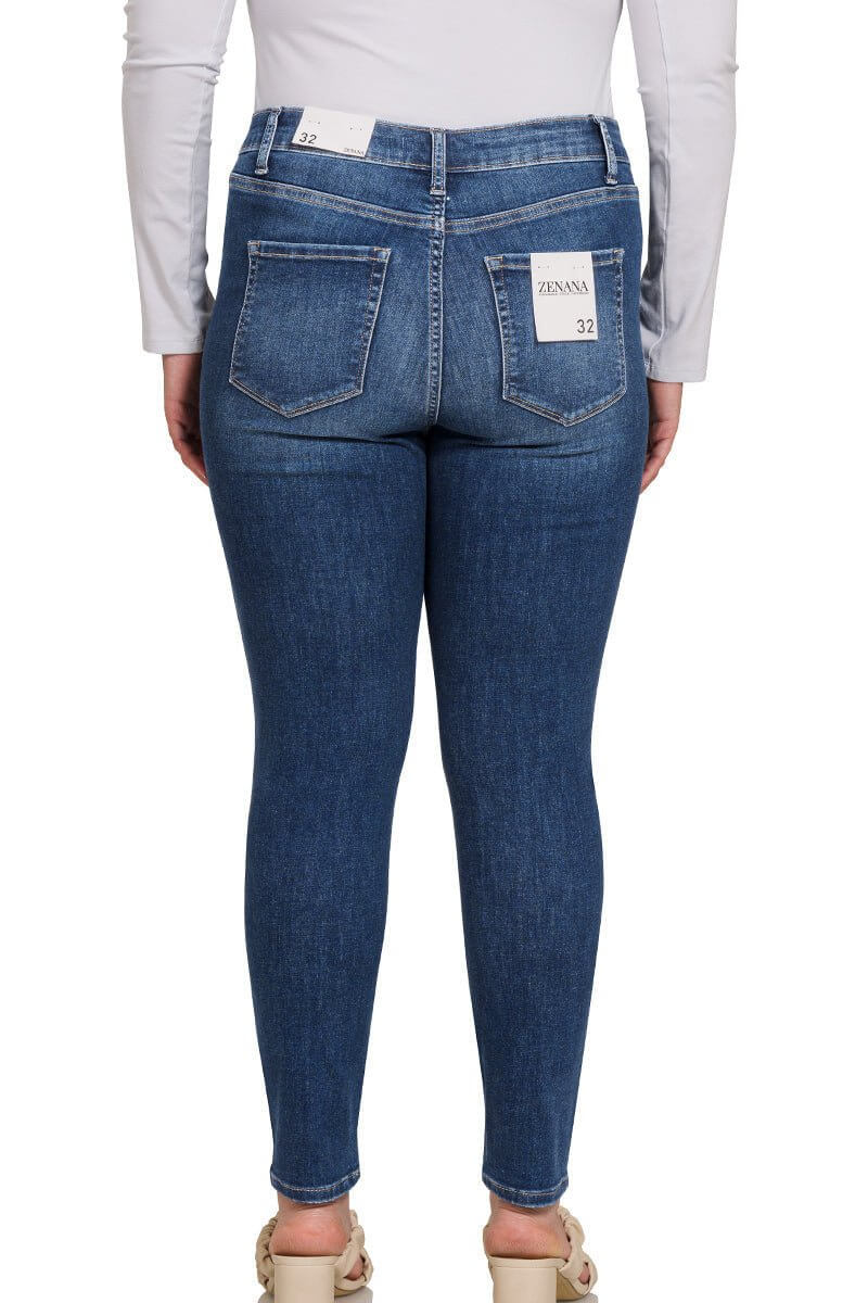 Khloe High Rise Skinny Jean | Zenana - Lavender Hills BeautyZenana