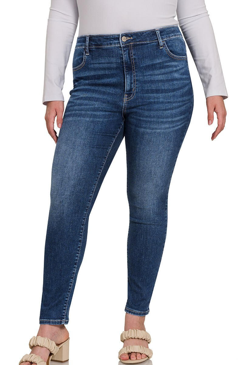 Khloe High Rise Skinny Jean | Zenana - Lavender Hills BeautyZenana