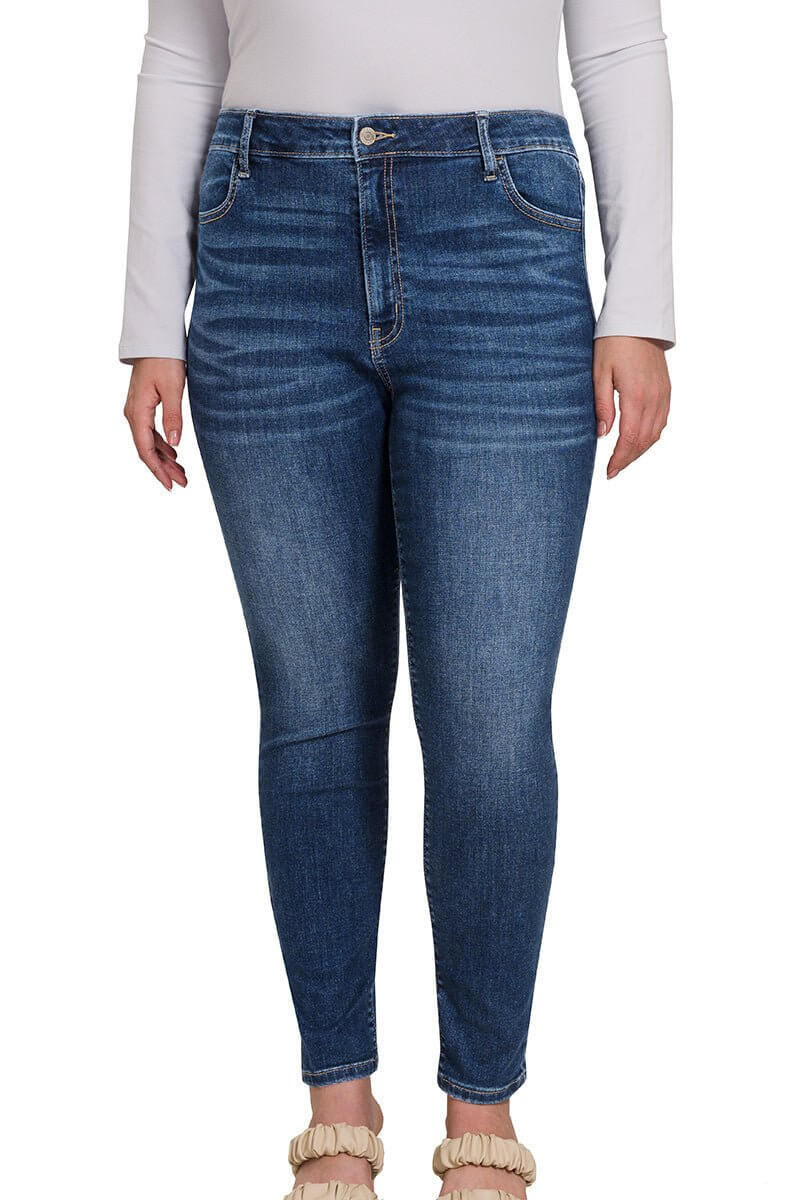 Khloe High Rise Skinny Jean | Zenana - Lavender Hills BeautyZenana