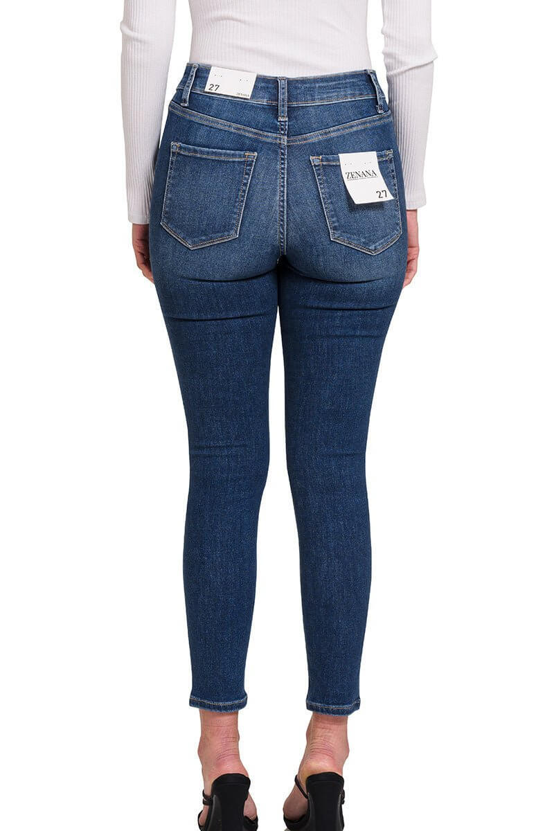 Khloe High Rise Skinny Jean | Zenana - Lavender Hills BeautyZenana
