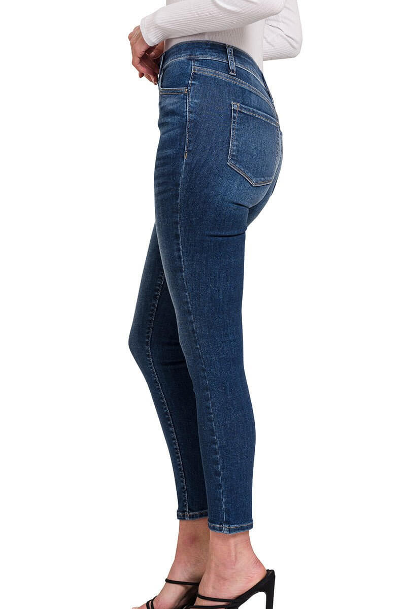 Khloe High Rise Skinny Jean | Zenana - Lavender Hills BeautyZenana